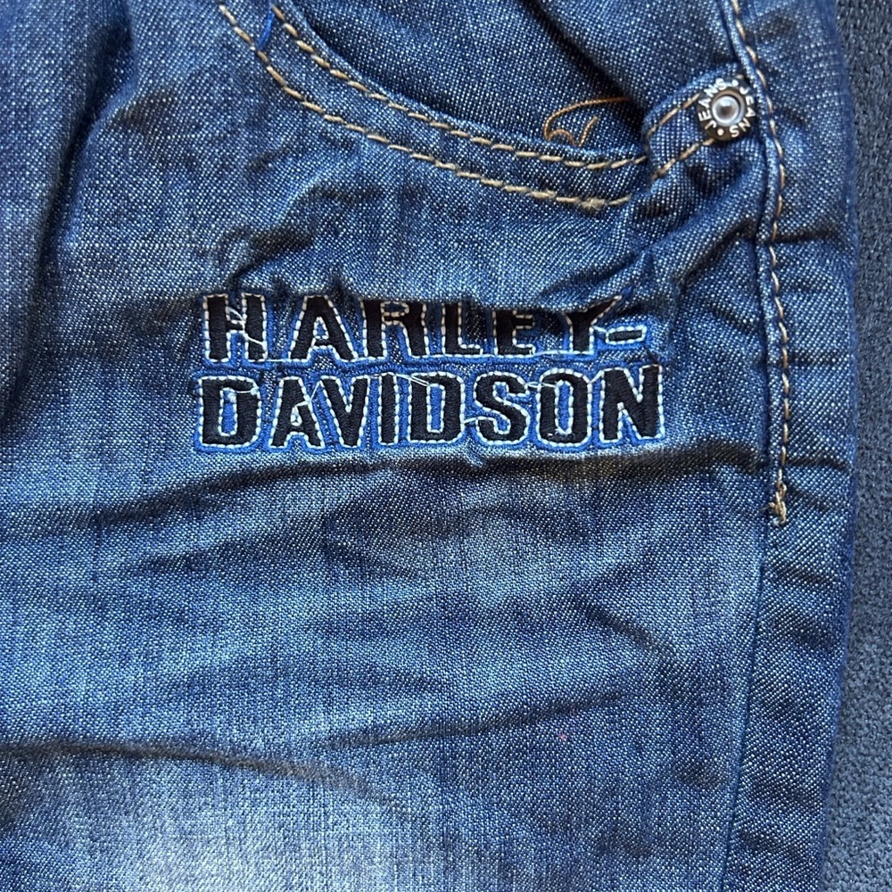 Harley-Davidson blue short - Picture 6 of 11